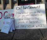 Salford City Reds Secret Bail Out Protest